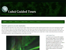 Tablet Screenshot of laplandtours.se